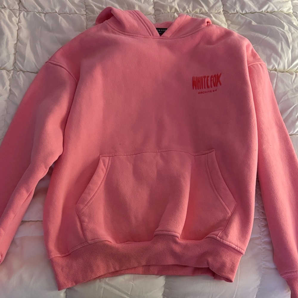 White Fox Boutique Pink Hoodie